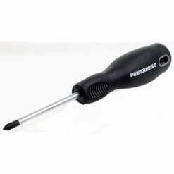 Powerbuilt #1 x 3 Inch Phillips Screwdriver with Double Injection Handle - 646140