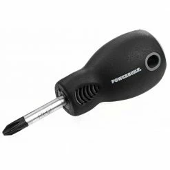 Powerbuilt #2 x 1-1/2 Inch Phillips Screwdriver with Double Injection Handle - 646142