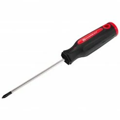Powerbuilt #0 X 3 Inch Phillips Screwdriver with Double Injection Handle - 646161