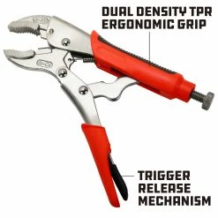 Powerbuilt 7 Inch Locking Pliers - 646539 10 Powerbuilt 7 Inch Locking Pliers - 646539 -Powerbuilt Tools Store Online 646539 04