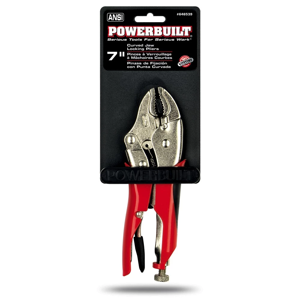 Powerbuilt 7 Inch Locking Pliers - 646539 2 Powerbuilt 7 Inch Locking Pliers - 646539 - Image 2