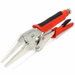 Powerbuilt 9 Inch Long Nose Locking Pliers - 646541