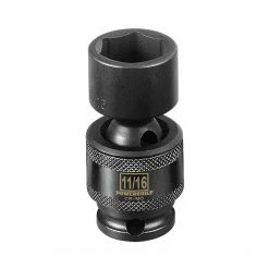 Powerbuilt 3/8" Drive 6 Pt. SAE Universal Impact Socket 11/16" - 647221