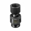 Powerbuilt 3/8-Inch Drive 6 Point Metric Universal Impact Socket 17mm - 647228