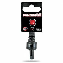 Powerbuilt 1/4-inch Drive Impact Universal Joint Chromoly Steel Black Phosphate -Powerbuilt Tools Store Online 647233 2