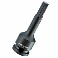 Powerbuilt 3/8-Inch Drive SAE Impact Hex Bit Socket 1/4-Inch - 647237