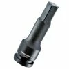 Powerbuilt 3/8-Inch Drive SAE Impact Hex Bit Socket 7/16-Inch, Chrome Moly Steel