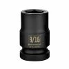 Powerbuilt 3/8 Inch Drive x 9/16 Inch 6 Point Impact Socket - 647245