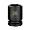 Powerbuilt 1/2 Inch Drive x 20 MM 6 Point Impact Socket - 647280