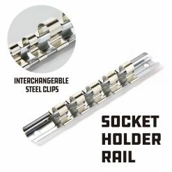 Powerbuilt 5 Pc. 3/8 in. Drive Torx Bit Socket Set, Size from T40 to T55 -Powerbuilt Tools Store Online 647363 03