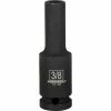Powerbuilt 1/2 Inch Drive x 3/8 Inch 6 Point Deep Impact Socket - 647385