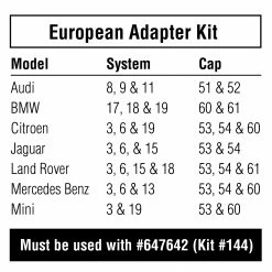 Powerbuilt European Cooling System Adapter Test Kit - 647644 11 Powerbuilt European Cooling System Adapter Test Kit - 647644 -Powerbuilt Tools Store Online 647644 04