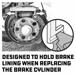 Powerbuilt Drum Brake Lining Holding Tool - 647645 8 Powerbuilt Drum Brake Lining Holding Tool - 647645 -Powerbuilt Tools Store Online 647645 04