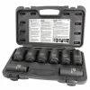 Powerbuilt 8 Pc. 1/2 in. Drive 12 Point Metric Axle Nut Socket Set - 647752