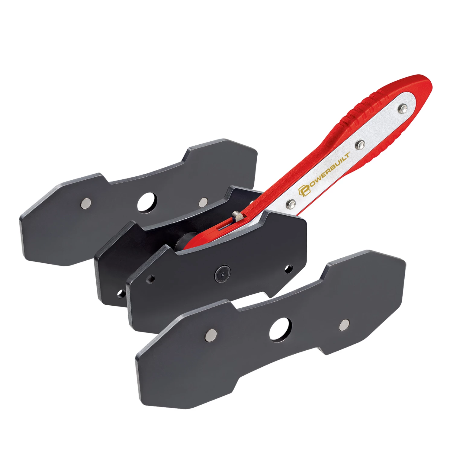 Powerbuilt Ratcheting Brake Caliper Piston Tool - 647796 1 Powerbuilt Ratcheting Brake Caliper Piston Tool - 647796