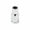 Powerbuilt 1/4 Inch Drive x 6 MM 6 Point Shallow Socket - 648283