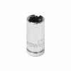 Powerbuilt 1/4 Inch Drive x 8 MM 6 Point Shallow Socket - 648285
