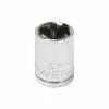 Powerbuilt 1/4 Inch Drive x 13 MM 6 Point Shallow Socket - 648290