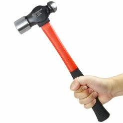 Powerbuilt 32 oz. Ball Pein Hammer With Fiberglass Handle - 648331 -Powerbuilt Tools Store Online 648331 32oz 06