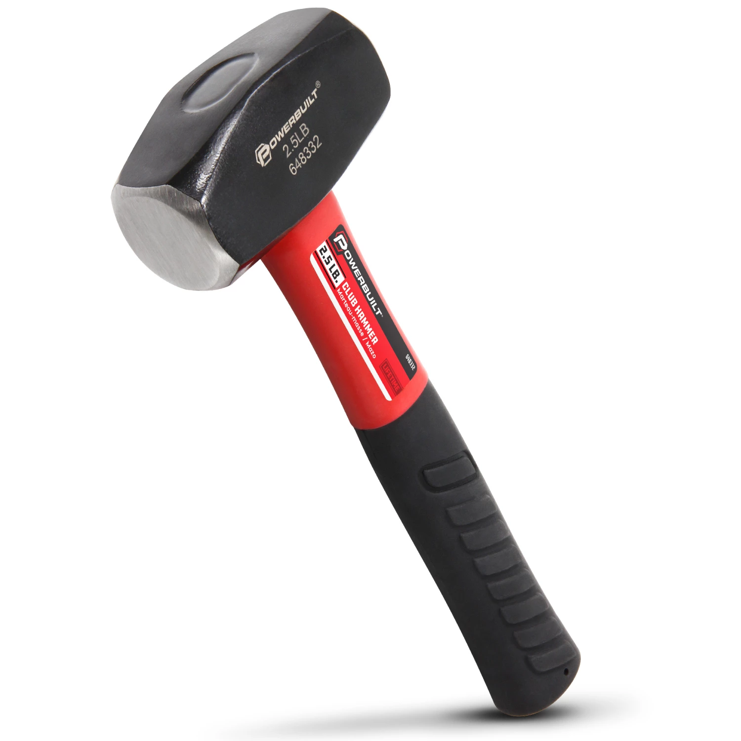 Powerbuilt 2-1/2 Pound Hand Drilling Sledge Hammer - 648332 1 Powerbuilt 2-1/2 Pound Hand Drilling Sledge Hammer - 648332