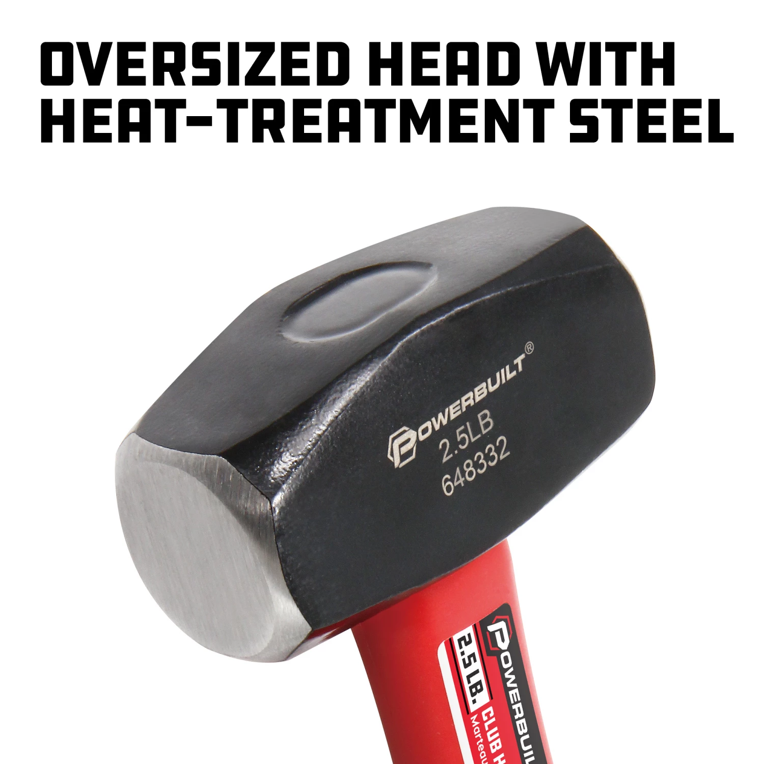 Powerbuilt 2-1/2 Pound Hand Drilling Sledge Hammer - 648332 4 Powerbuilt 2-1/2 Pound Hand Drilling Sledge Hammer - 648332 - Image 4