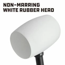 Powerbuilt 16 Ounce White Rubber Mallet - 648336 -Powerbuilt Tools Store Online 648336 04