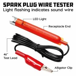 Powerbuilt Spark Plug Wire Tester - 648429 8 Powerbuilt Spark Plug Wire Tester - 648429 -Powerbuilt Tools Store Online 648429 02 a