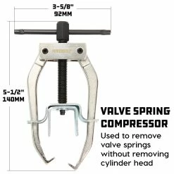 Powerbuilt Overhead Valve Spring Compressor - 648432 -Powerbuilt Tools Store Online 648432 02