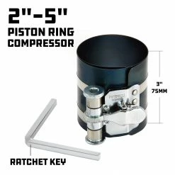 Powerbuilt Piston Ring Compressor , Range from 2 in. to 5 in. - 648433 10 Powerbuilt Piston Ring Compressor , Range from 2 in. to 5 in. - 648433 -Powerbuilt Tools Store Online 648433 a