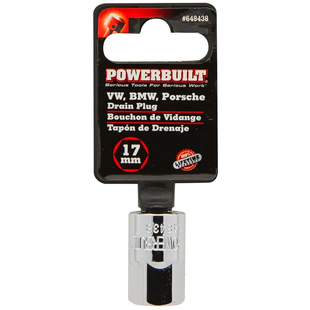 Powerbuilt VW BMW Porsche Drain Plug - 648438 2 Powerbuilt VW BMW Porsche Drain Plug - 648438 - Image 2