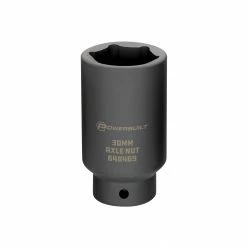 Powerbuilt 1/2 Inch Drive 30mm Axle Nut Socket - 648469