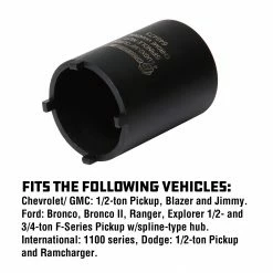 Powerbuilt Spindle Nut Socket - 4 Lugs Outer - 648473 -Powerbuilt Tools Store Online 648473 03