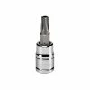 Powerbuilt 1/4 Inch Drive T-27 Tamper Proof Star Bit Socket - 648502