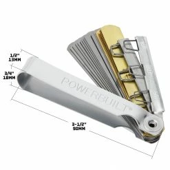 Powerbuilt 24-Blade Combo Tune-Up Gauge - 648518 7 Powerbuilt 24-Blade Combo Tune-Up Gauge - 648518 -Powerbuilt Tools Store Online 648518 03