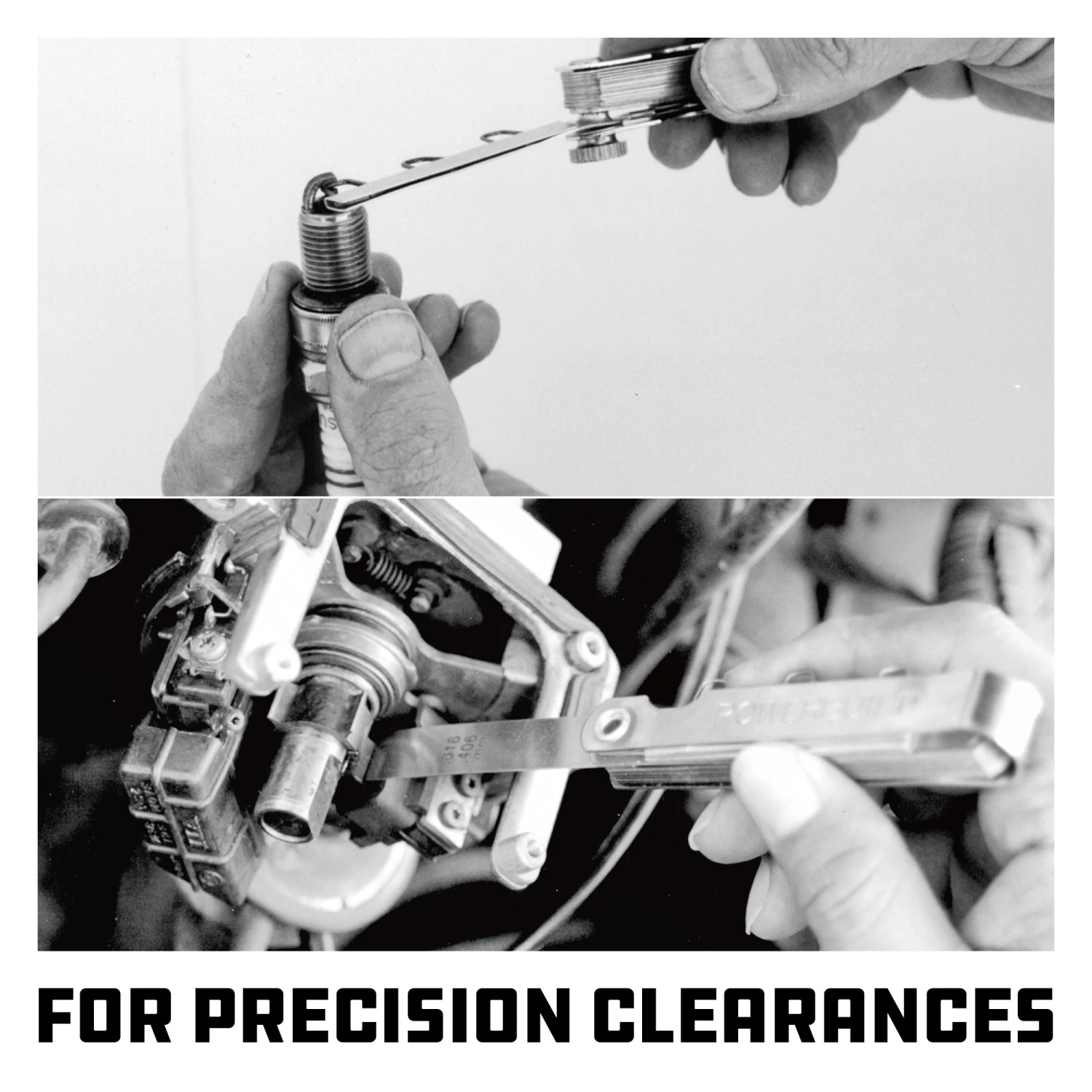 Powerbuilt 24-Blade Combo Tune-Up Gauge - 648518 4 Powerbuilt 24-Blade Combo Tune-Up Gauge - 648518 - Image 4