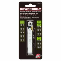 Powerbuilt 24-Blade Combo Tune-Up Gauge - 648518 9 Powerbuilt 24-Blade Combo Tune-Up Gauge - 648518 -Powerbuilt Tools Store Online 648518 05