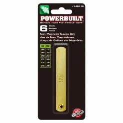 Powerbuilt 6 Blade Non-Magnetic Feeler Gauge - 648519 -Powerbuilt Tools Store Online 648519 05