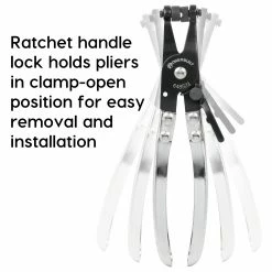 Powerbuilt Universal Hose Clamp Pliers, Drake Off Road Tool - 648523 -Powerbuilt Tools Store Online 648523 03