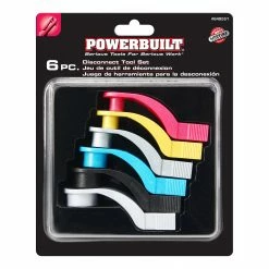 Powerbuilt 6 Pc. Disconnect Tool Set Heater, AC, Cooler Lines - 648551 9 Powerbuilt 6 Pc. Disconnect Tool Set Heater, AC, Cooler Lines - 648551 -Powerbuilt Tools Store Online 648551 05
