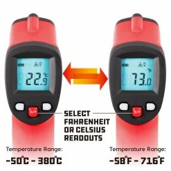 Powerbuilt Infrared Thermometer - 648564 -Powerbuilt Tools Store Online 648564 04