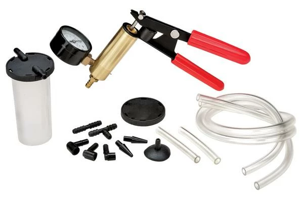 Powerbuilt Vacuum Pump and Brake Bleeder Kit - 648570 1 Powerbuilt Vacuum Pump and Brake Bleeder Kit - 648570