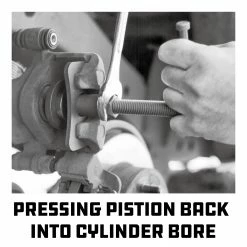 Powerbuilt Rear Disc Brake Adjust Tools Kit - 648601 -Powerbuilt Tools Store Online 648601 03