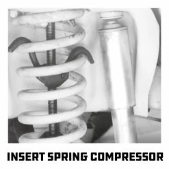 Powerbuilt 5 Piece Coil Spring Compressor Kit - 648603 -Powerbuilt Tools Store Online 648603 05