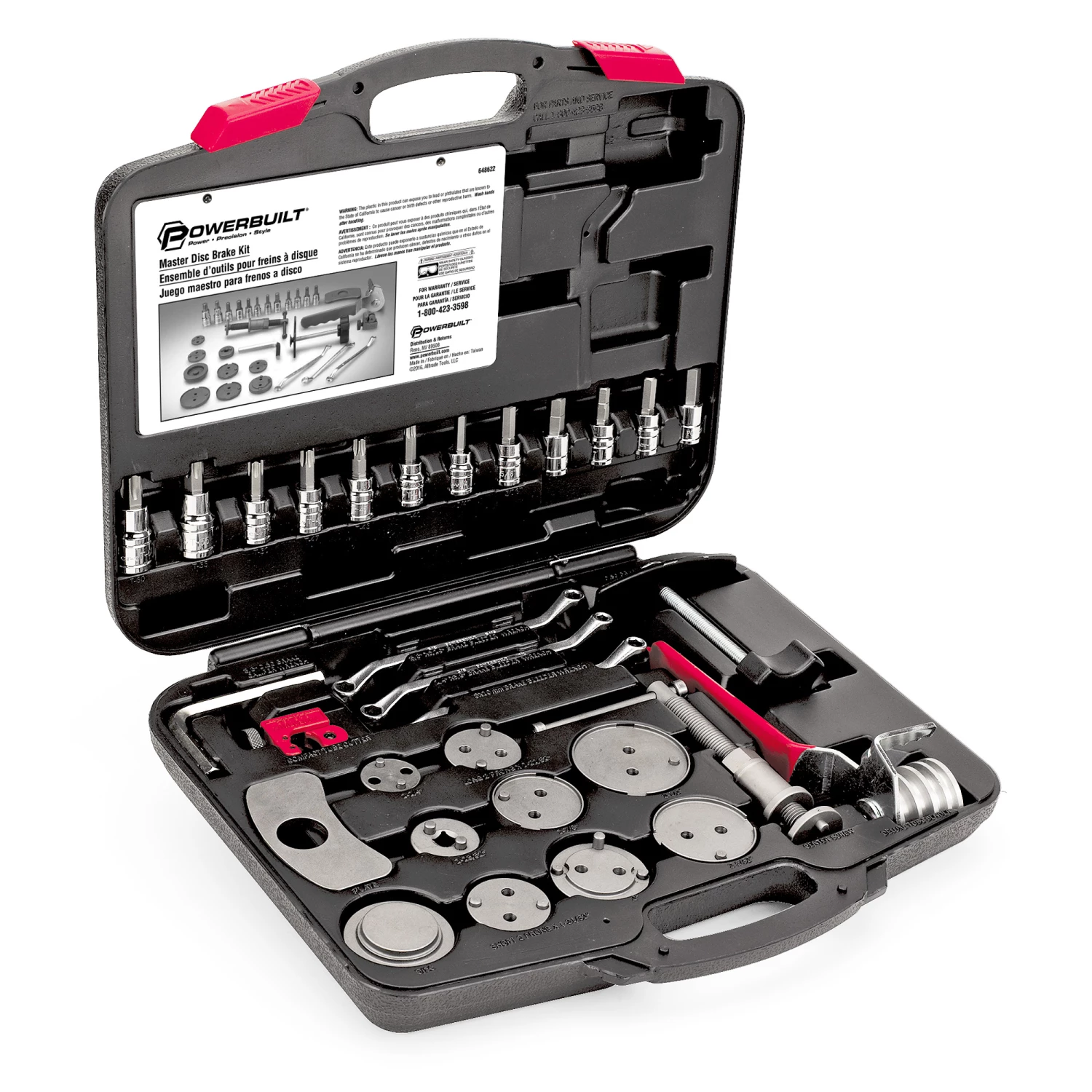 Powerbuilt Master Disc Brake Set - 648622 1 Powerbuilt Master Disc Brake Set - 648622