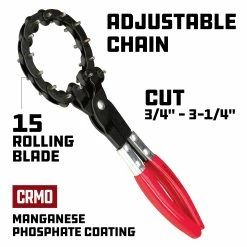 Powerbuilt 2 Piece Exhaust Set Kit 9, Pipe Cutter, Pipe Expander - 648634 -Powerbuilt Tools Store Online 648634 04