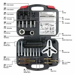 Powerbuilt Harmonic Balancer Puller and Installer Set - 648637 -Powerbuilt Tools Store Online 648637 02