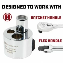 Powerbuilt Stud Remover 1/4 Inch to 3/4 Inch - 648639 -Powerbuilt Tools Store Online 648639 03 a