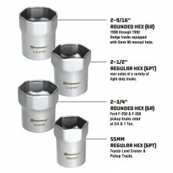 Powerbuilt 7 Piece Wheel Bearing Lock Nut Kit , Ford/ Dodge/ Toyota Trucks 9 Powerbuilt 7 Piece Wheel Bearing Lock Nut Kit , Ford/ Dodge/ Toyota Trucks -Powerbuilt Tools Store Online 648642 04