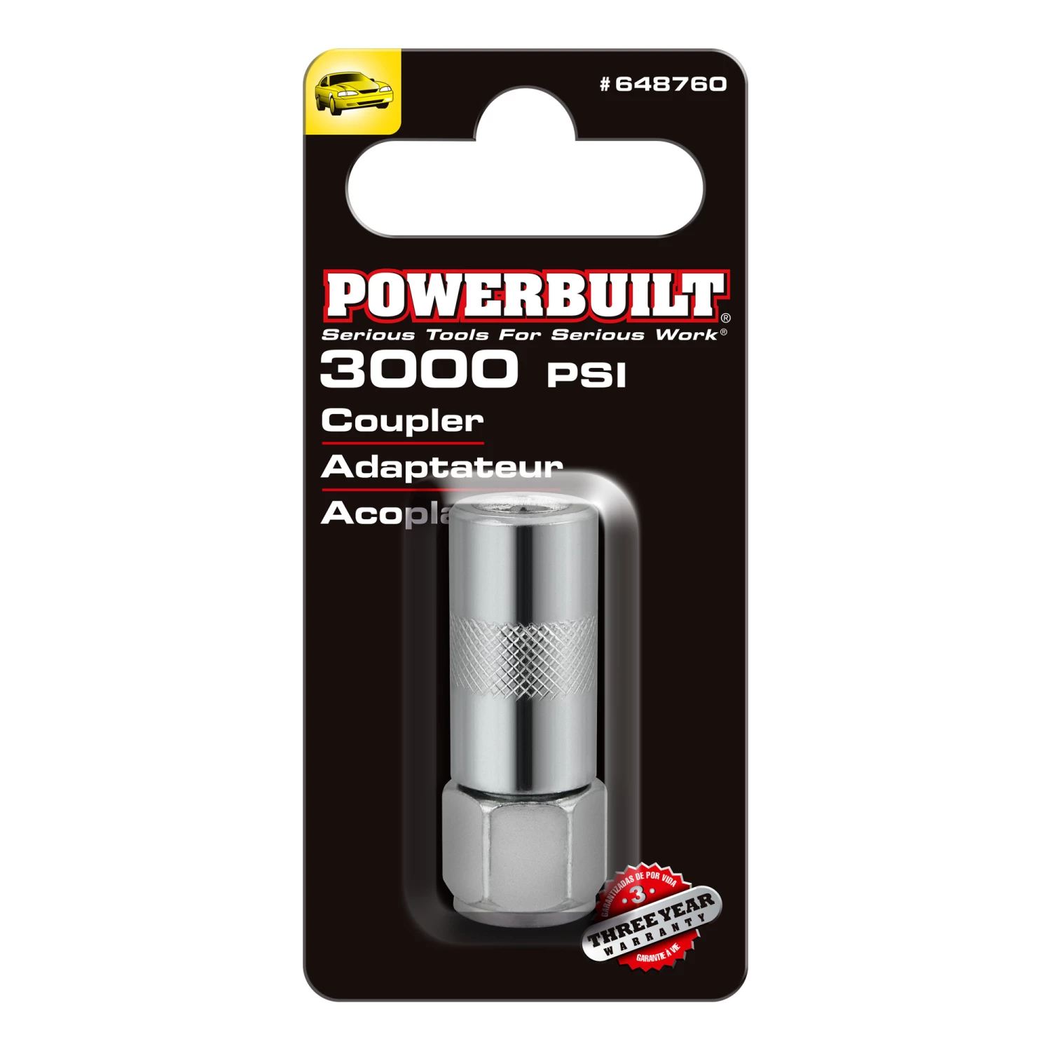 Powerbuilt Grease Gun Coupler - 648760 4 Powerbuilt Grease Gun Coupler - 648760 - Image 4