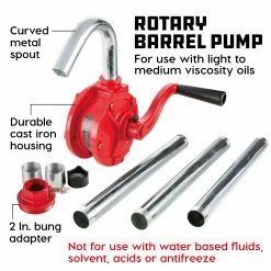 Powerbuilt Rotary Barrel Pump - 648771 -Powerbuilt Tools Store Online 648771 04